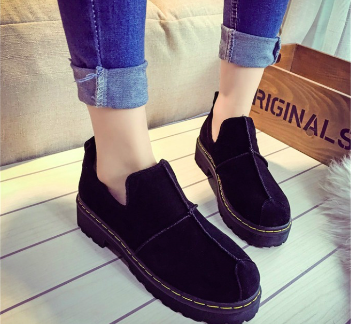 HA016 Soft Loafers Black